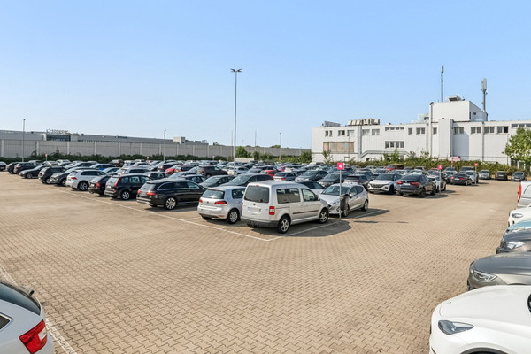 Overzicht van de parkeerplaats Easy Airport Parking bij de luchthaven Dortmund (DTM)